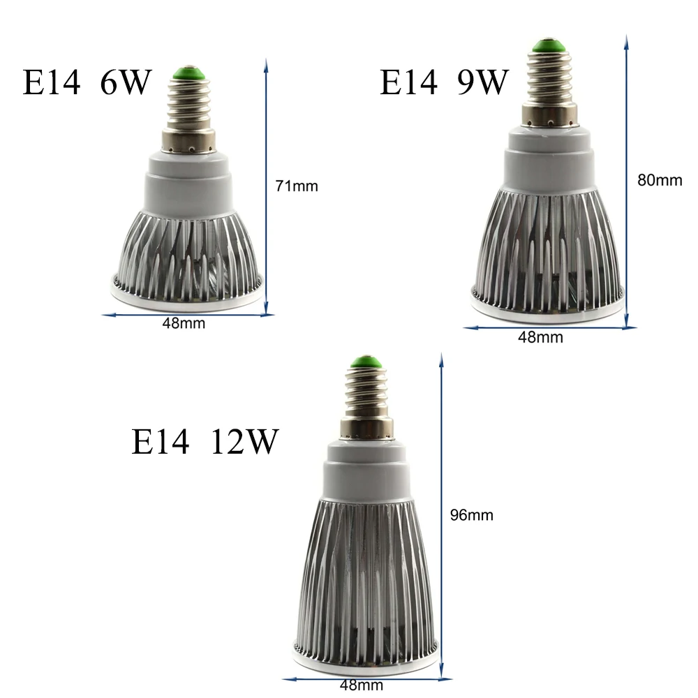 LED spotlight E14