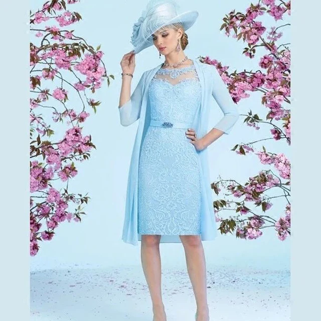 For Mother's Wedding Dress with Jacket