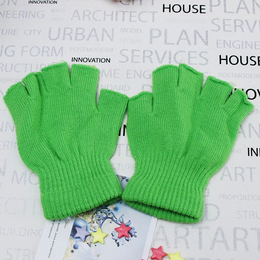 Трикотажные перчатки без пальцев унисекс|fingerless gloves men|gloves for winterfingerless |