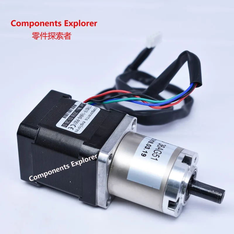 511 Gearbox High Torque Nema 17 Stepper 1.68A DIY CNC Router