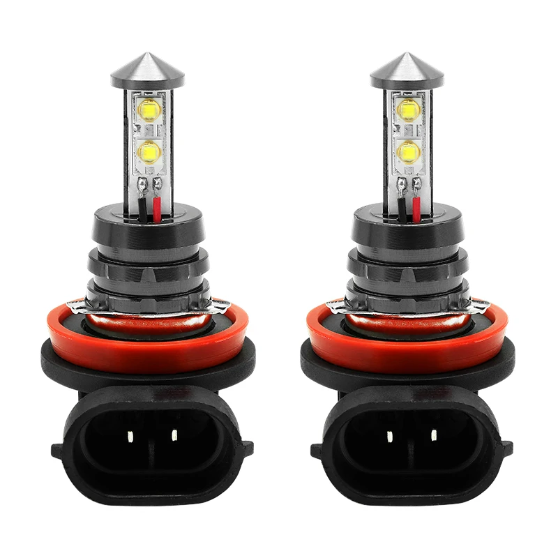 2x20 Вт H8 Led лампочка фары Противотуманные для BMW X5 VW Passat Polo Hyundai Nissan Peugeot 408 508 Volvo XC60