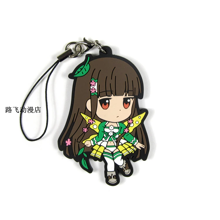 Амаги Блестящий парк Латифа Fleuranza модель аниме Sento Isuzu фигурку резиновый брелок