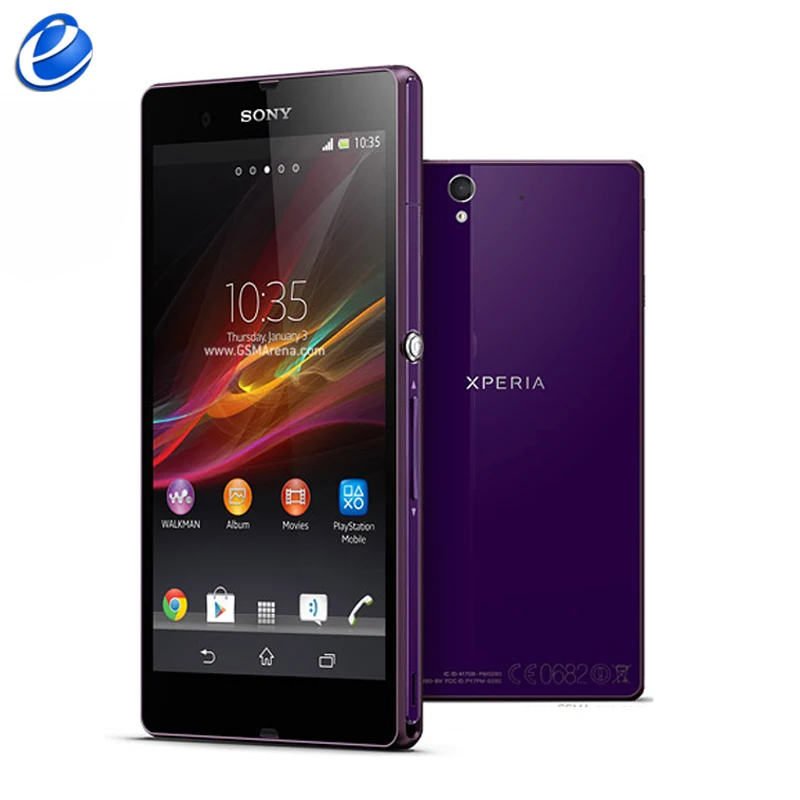 Мобильный телефон sony Z L36h C6602 C6603 3G и 4G LTE NFC 5," четырехъядерный Android 2G ram 16GB rom wifi gps