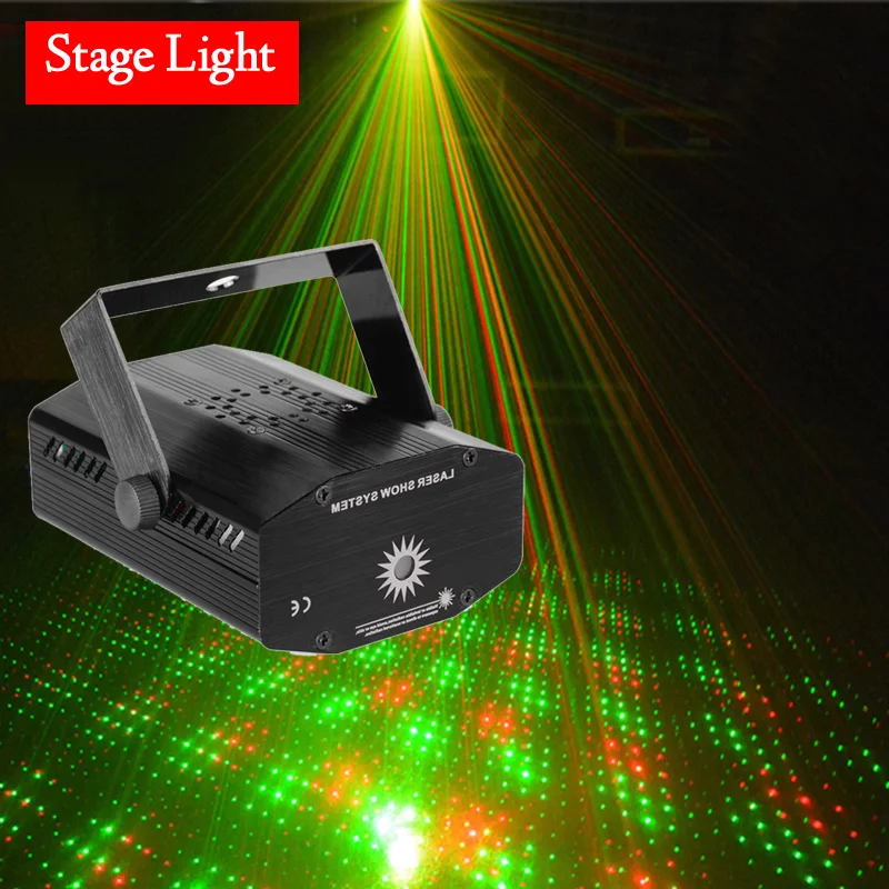 Mini Gypsophila Laser Lamp Voice Control Disco Light KTV Laser Show