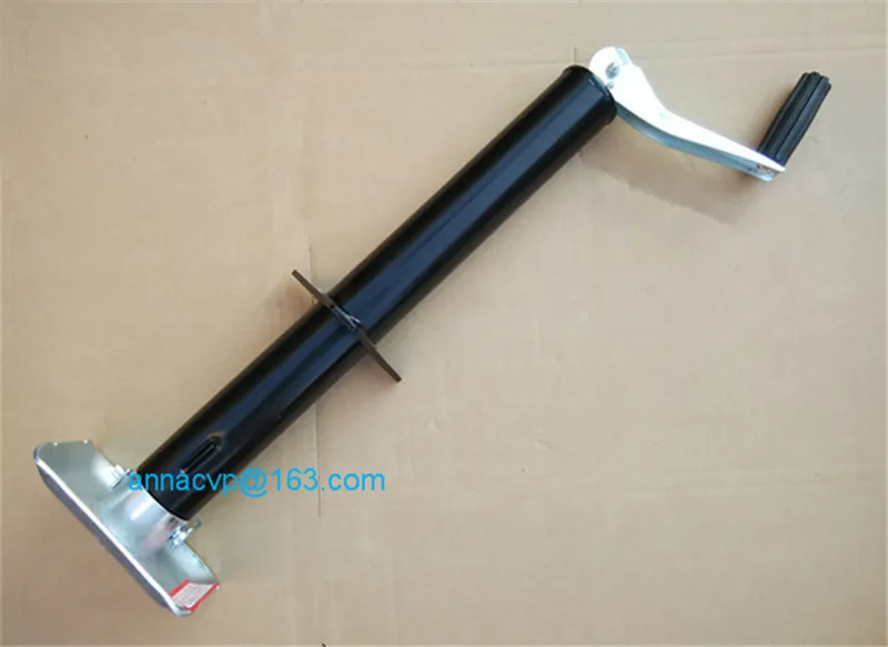 Round A-Frame topwind trailer jack 5000lbs with footplate 2