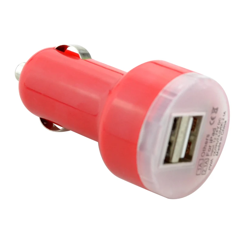 НС изменить 2.1A + 1A Dual USB Автомобильное Зарядное устройство 2 Порты и разъёмы