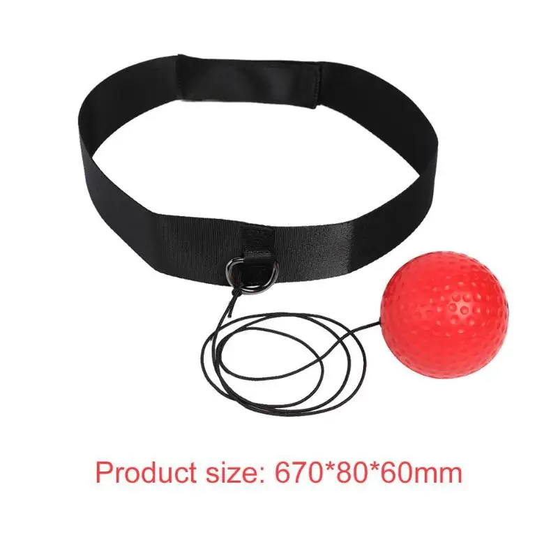 Головное оборудование для бокса Reflex speed Ball(красный шар