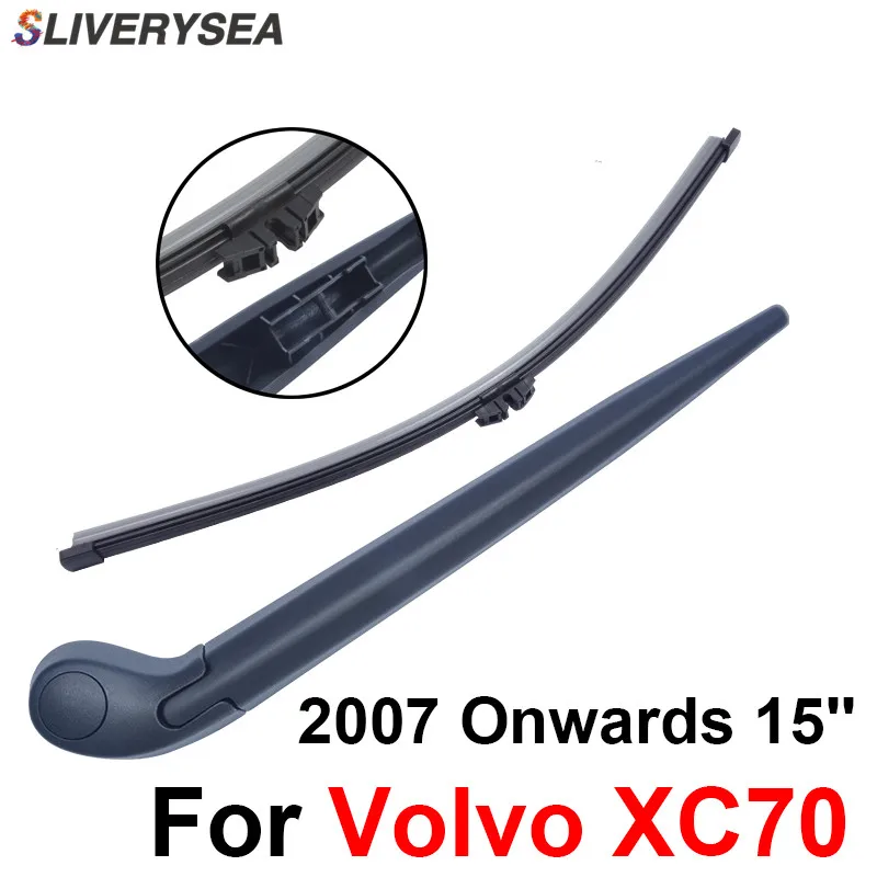 SLIVERYESA Rear Windscreen Wiper and Arm For Volvo XC70 2007 2016 15