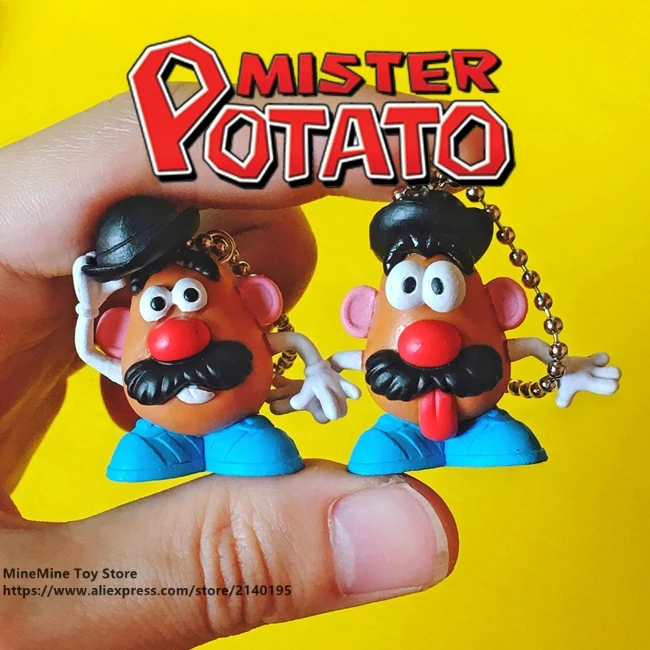

DISNEY Mister Potato 3.5cm mini doll Action Figure Posture Anime Decoration Collection Figurine Toy model for children gift