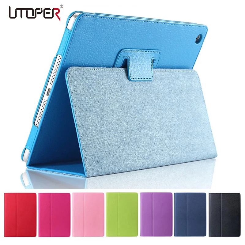 For Apple ipad Air 2 Case Air2 II Flip Litchi PU Leather Wake Up /Sleep Cover For New ipad 6 Air 2nd with Smart Stand Holder For Apple ipad Air 2 Case Air2 II Flip Litchi PU Leather Wake Up /Sleep Cover For New ipad 6 Air 2nd with Smart Stand Holder