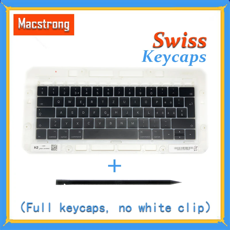 Оригинальные швейцарские колпачки клавиш A1706/A1707/A1708 для Macbook Pro/Air Retina 13 &quot15&quot