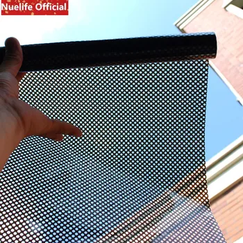 

black net white mesh pattern self-adhesive glass film mesh glass stickers kids room office window stickers light stickers