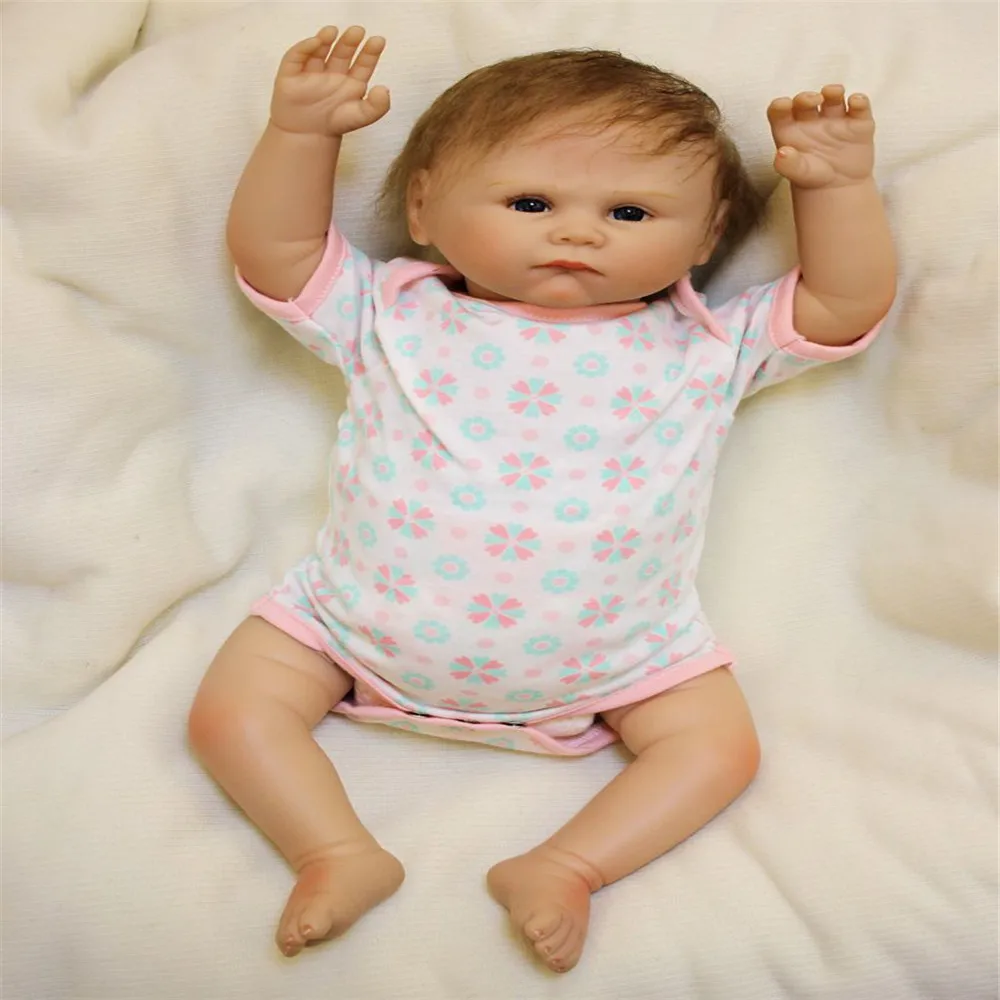 SanyDoll см 20 дюймов 50 см силиконовые куклы reborn, красивые симпатичный детский подарок фестиваль подарки для мальчиков и девочек Подарки на день