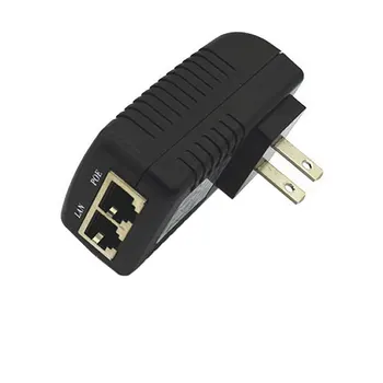 

Wall Plug POE Injector 48V 0.5A Ethernet Adapter IP Phone/Camera Power Supply UK - New hot