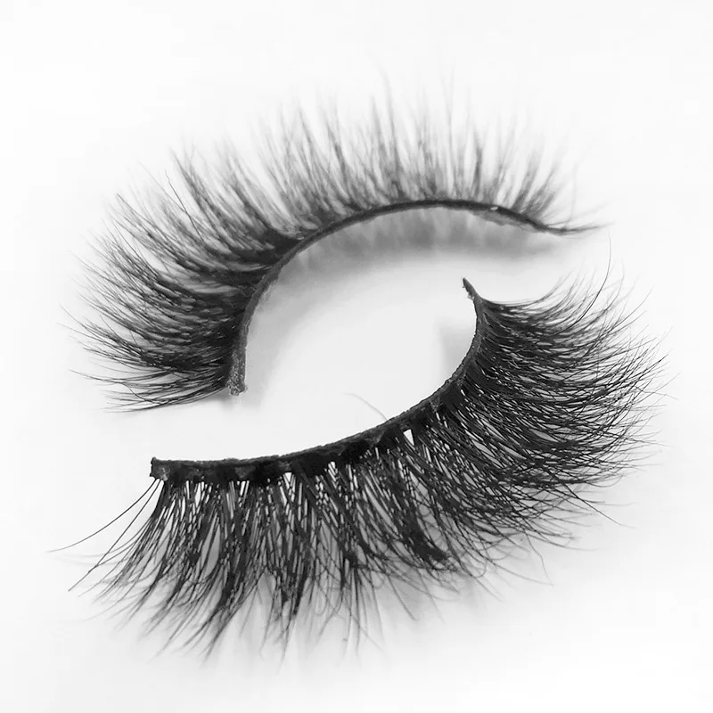 

iflovedekd Natural False Eyelashes 3D Mink Lashes Handmade Messy Fluffy Volume Mink Hair Eyelash Extensions 12 Styles