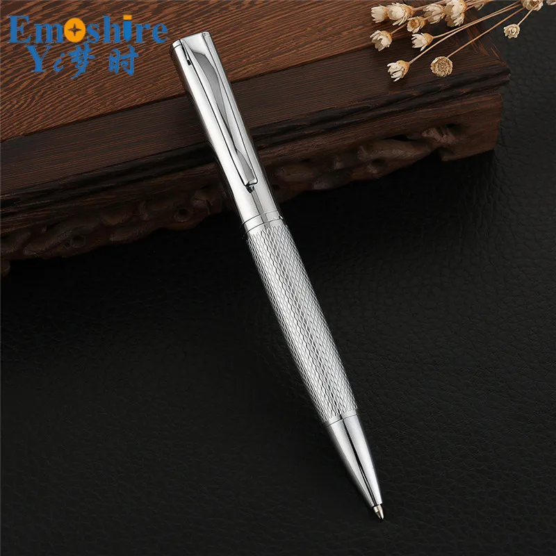 Emoshire New business office metal ballpoint pen Customized enterprise LOGO fashion retro gift advertising ballpoint pen (3)