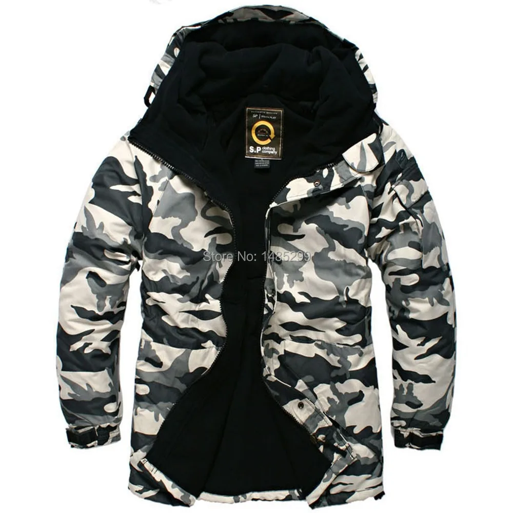 New Edition Southplay Winter Waterproof 10 000mm Warming White Military font b Jacket b font