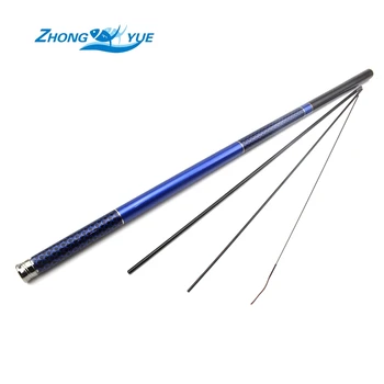 

Best Quality Carbon Fiber Stream Hand Fishing Rod 3.6m 4.5m 5.4m 6.3m 7.2m Ultra Light Feeder Carp Fishing Pole Lowest profit