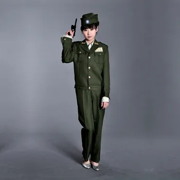 

2018 New Chinese Ancient Clothing Costumes Male Military Female Performance Wear Military