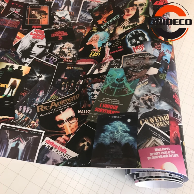 famous movie design sticker bomb vinyl 3