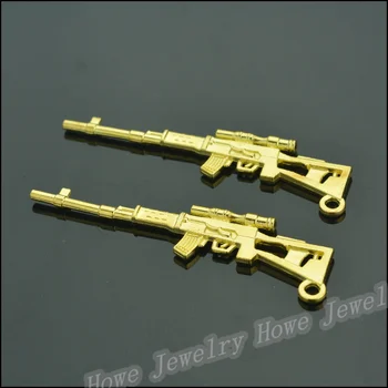 

15 pcs Charms Weapons Pendant Gold plated Zinc Alloy Fit Bracelet Necklace DIY Metal Jewelry Findings JC556