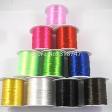 1 рулон/упаковка(10 лет/рулон) Кристально чистый эластичный бисер стрейч проволока/шнур/нить для браслетов ювелирные материалы I0206