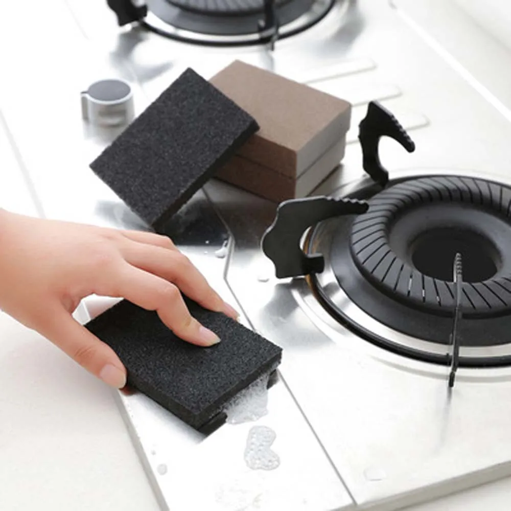 

Kitchen Nano Emery Magic Clean Rub Pot Rust Focal Stains Sponge Removing Kit