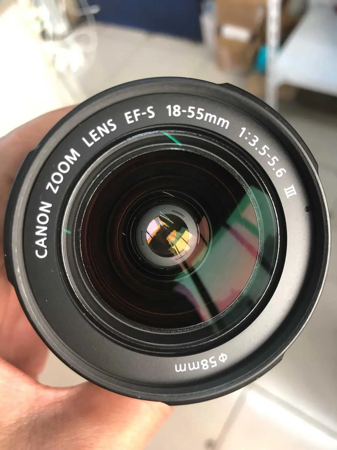 Б/у Объективы для камер Canon объектив камеры 18 55 мм f/3 5 6 IS III|Объективы