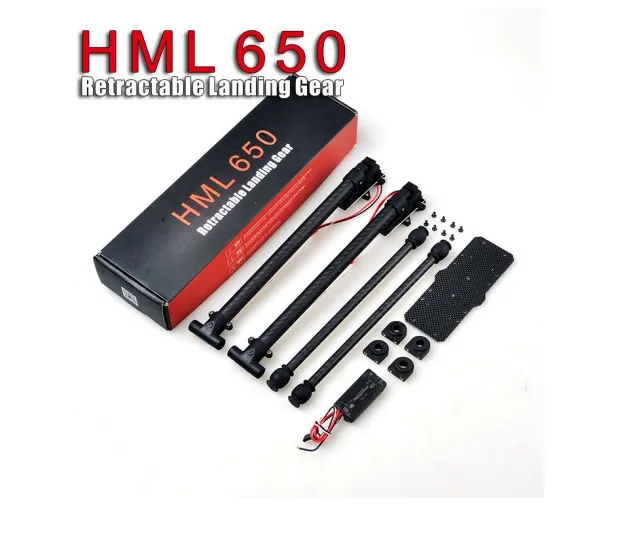 F09270 HML 650 Carbon Quick Install Retractable Folding Landing Gear Skid Tripod DIY Tarot 650 680PRO HMF S550 FPV Drone FPV