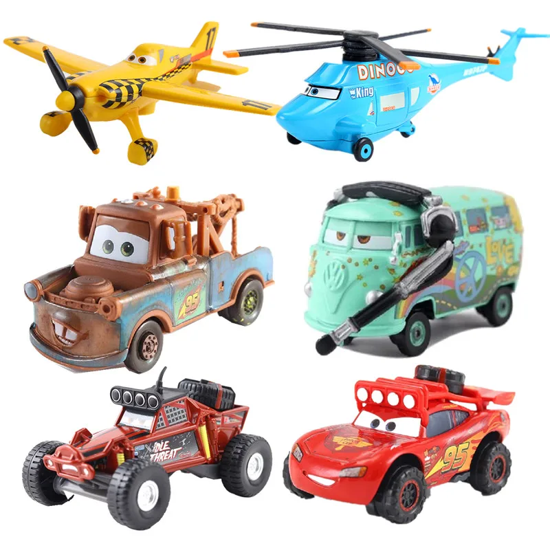 Новинка игрушечный автомобиль Disney Pixar седан 3 модель McQueen в масштабе 1:55 из литого