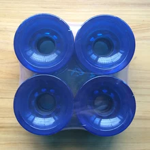 1Set(4pcs) 70 x 51mm 78A Cuiser Wheels Fits Longboard LONG SKATEBOARD DROP CRUISER