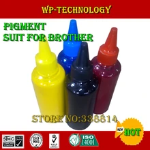 [4 вида цветов пигмент] Совместимость пополнения чернил специализируется костюм для брата 4 цветной принтер, высокое качество, BK CMY