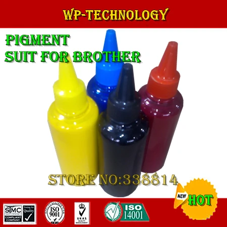 

[4color Pigment]Compatible refill ink specialized suit for Brother 4 color printer ,High quality, BK C M Y