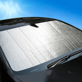 

LOEN 1pcs Car Covers Windscreen Cover Heat Sun Shade Anti Snow Frost Ice Shield Dust UV Protector Winter Car-styling