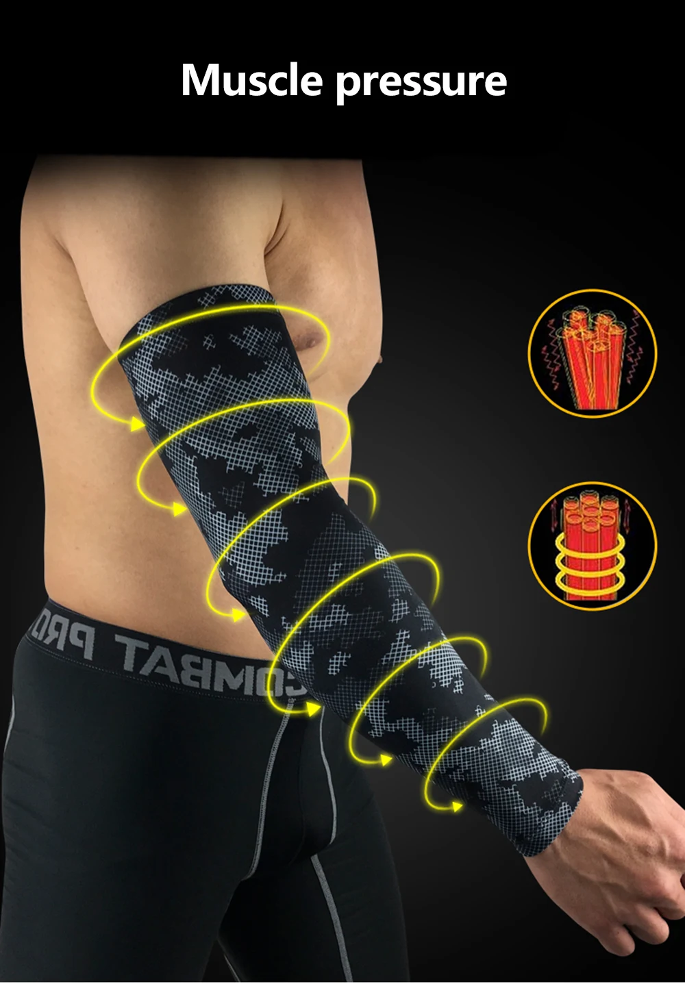 Camouflage Breathable Arm Sleeves