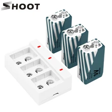 ATIRAR 3 em 1 800 mah Li-Po Bateria Recarregável + 9 v Teclados USB Carregador Inteligente para Drones brinquedos Multímetros Acessórios Kits