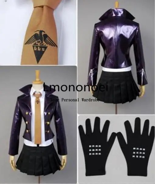 Lmononoei Danganronpa Dangan Ronpa Kyoko kirigiri kyouko костюм для косплея на Хэллоуин|cosplay costume|halloween