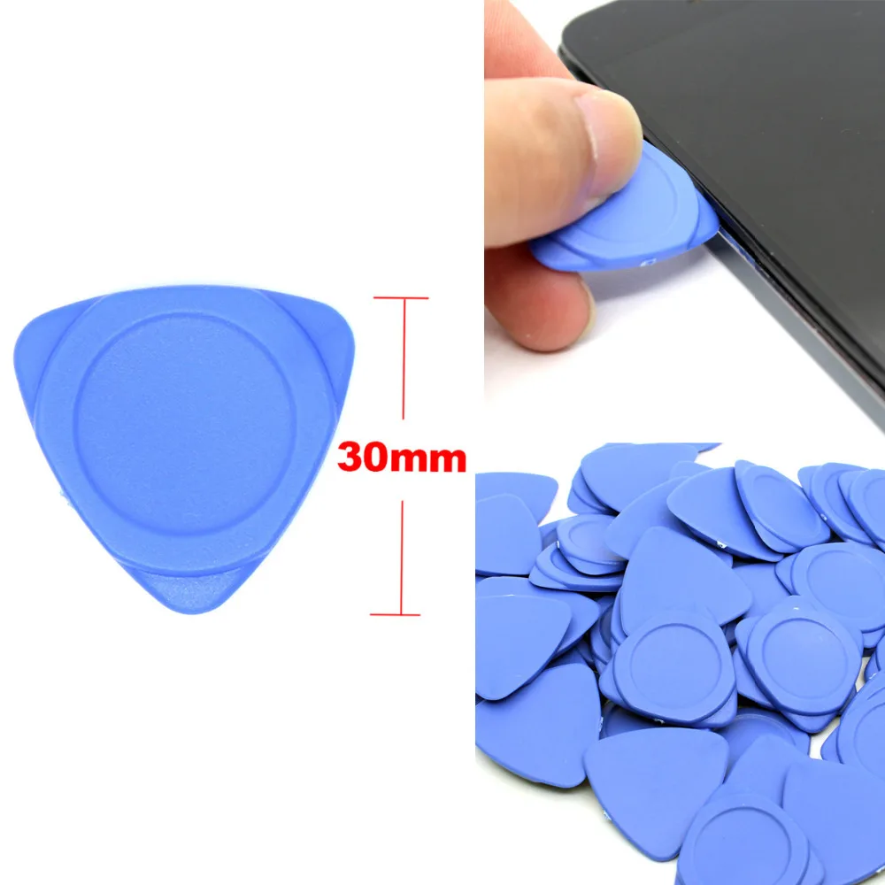 SANHOOII DIY Yourself 1pcs Triangle Picks Mobile Phone Repair Tools Kit Opening Pry Tool Set Tablet PC Plastic Card Hand Tools - Image 2