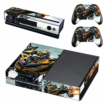 

New robot Decal Skin Sticker For Xbox one Console protection film +2Pcs Controller skin ( 2 models)