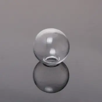 

2015 New 10pcs/lot 18mm glass globe bubble bottle, hollow glass ball bead for pendant making-10018225