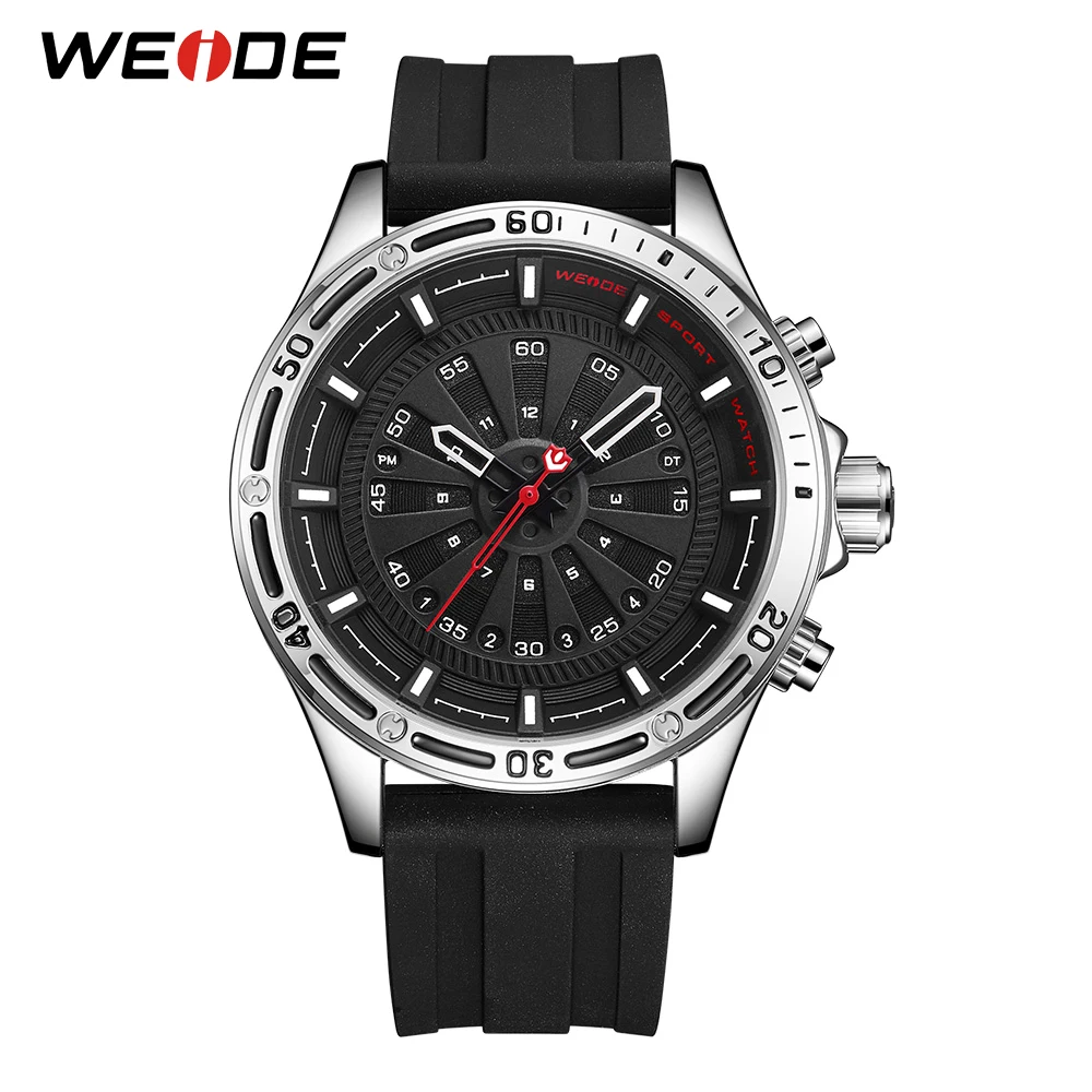 

WEIDE Military Sports LED display Watches Men Waterproof Black Strap Watch Stainless Steel Wristwatches Clock Dropping 2018 New