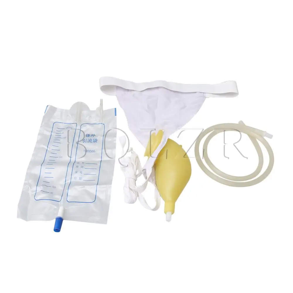 

BQLZR Ventilate BT-1 Male Collection Urinal Bag Pee Holder 1000ml Easy to Clean