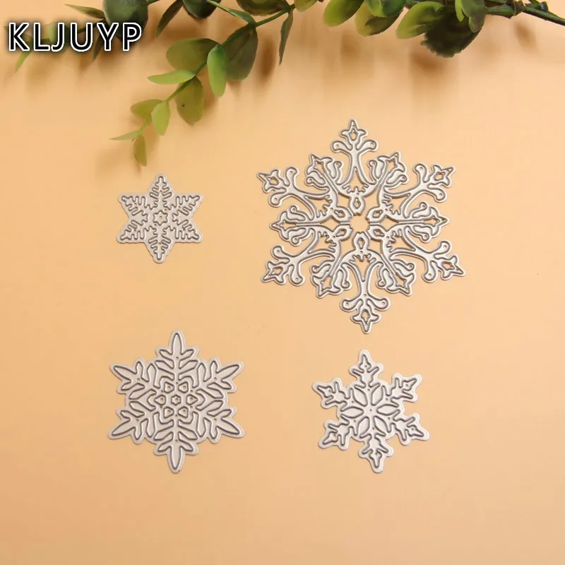 

KLJUYP Snowflake Metal Cutting Dies Scrapbook Paper Craft Decoration dies scrapbooking