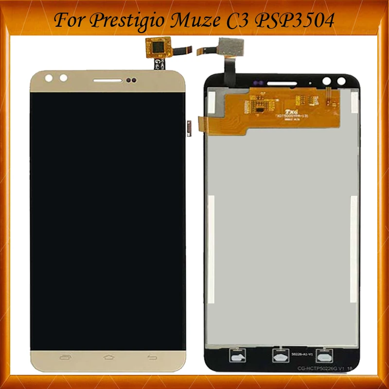 Высококачественный ЖК-дисплей Prestigio Muze C3 PSP3504Duo PSP3504 Duo 5 дюймов кодирующий