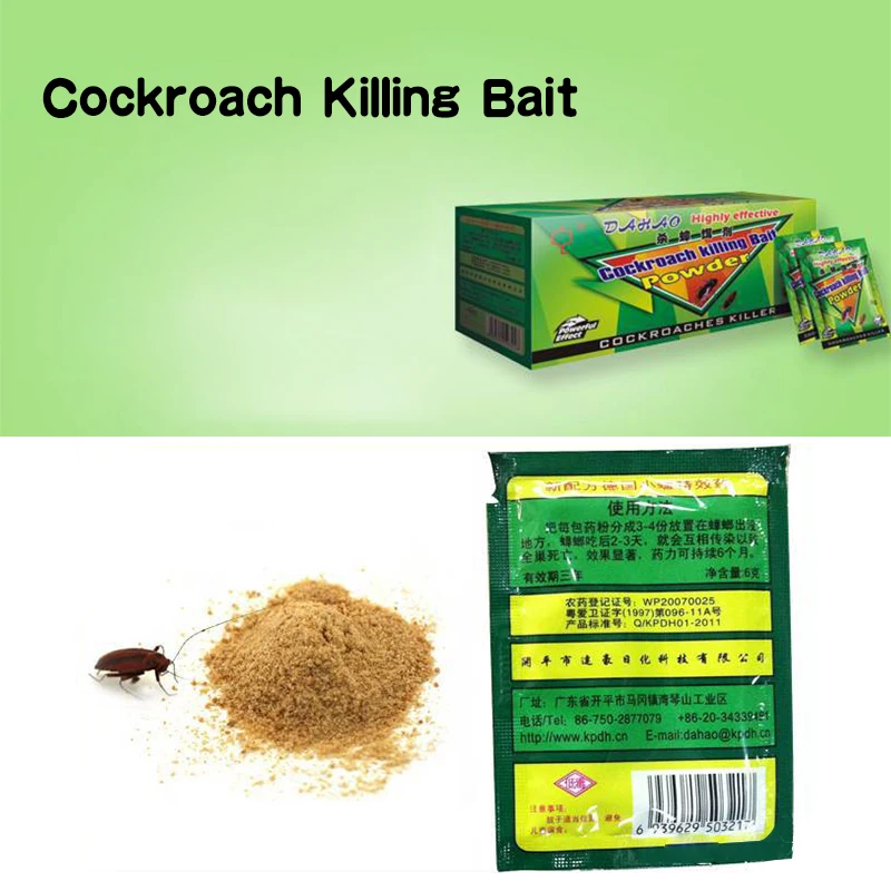 4pcs Powerful Effective Cockroach Killing Bait Ants Bait Pest Control