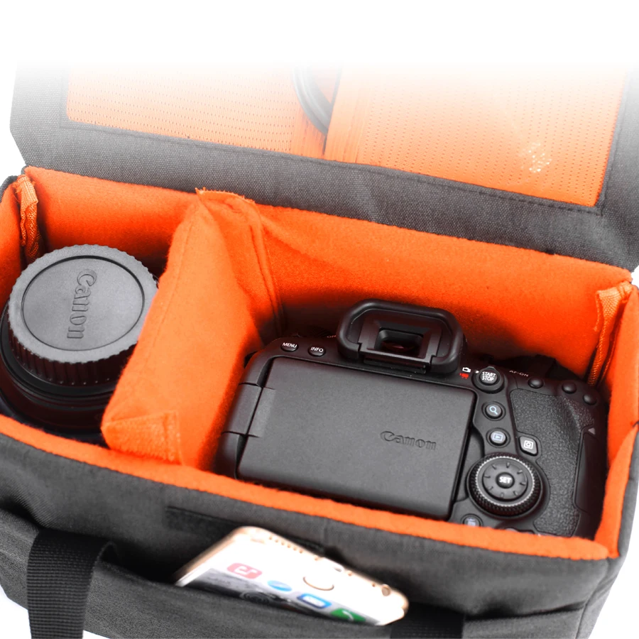 Водонепроницаемая переносная сумка чехол для DSLR камеры Накладка защиты от