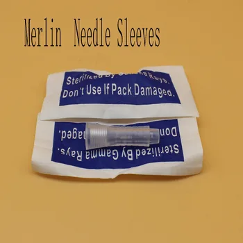 

50 Pcs Needle Sleeves For Merlin Tattoo Machine Permanent Makeup Eyebrows Lip Machine Gun Kit Accessories Tattoo Supply