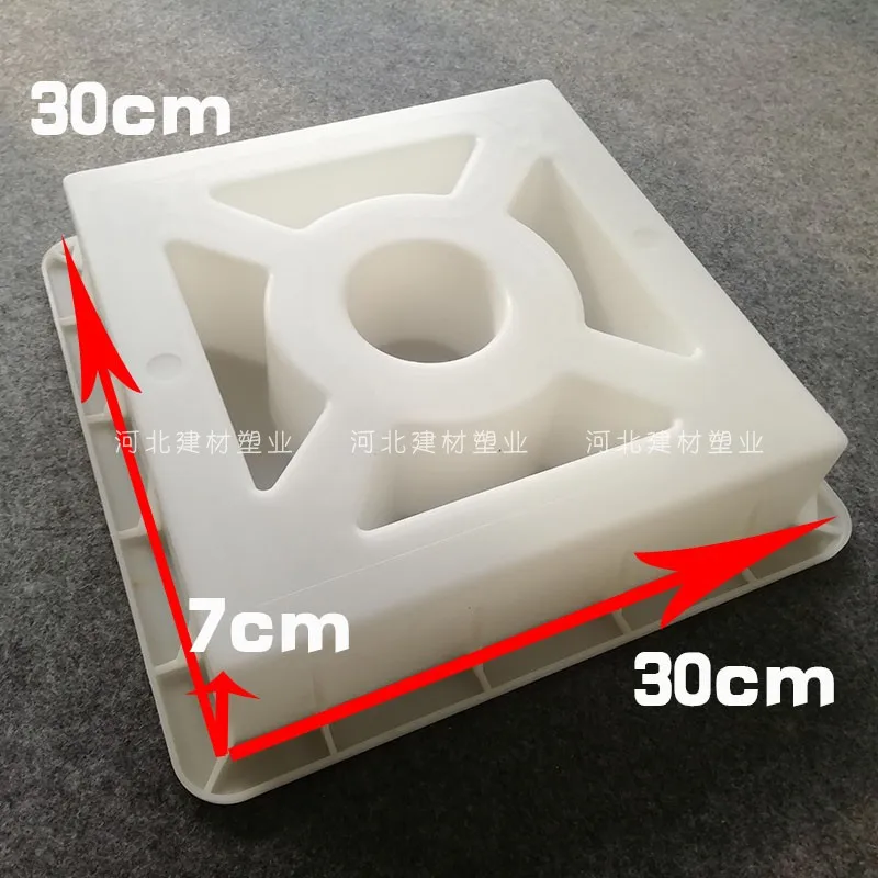 DIY Antique Window Scenic Wall Brick Maker Tools 30cmX30cm White Concrete Molds FPW9292
