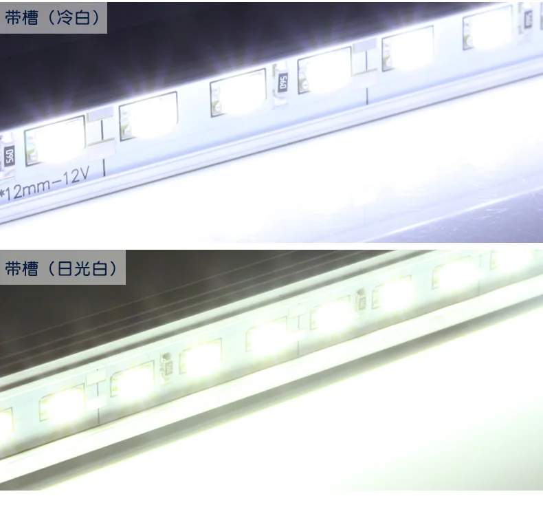 [Seven Neon] Бесплатная доставка 10 шт. 0 5 м мм 5730 SMD светодиодные жесткие ленты 12 В
