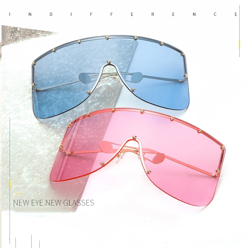 Женские солнцезащитные очки больших размеров, брендовая Дизайнерская обувь, женские зеркальные солнцезащитные очки, солнцезащитные очки, маска, солнцезащитные очки